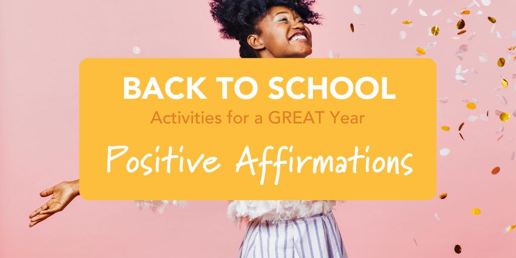 Back to School: Activities for a GREAT Year! (Activity #3)